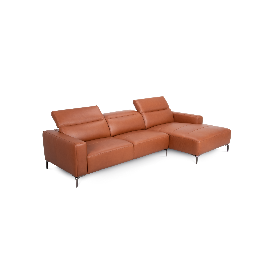 JIA 5015 - Thick Leather Sofa