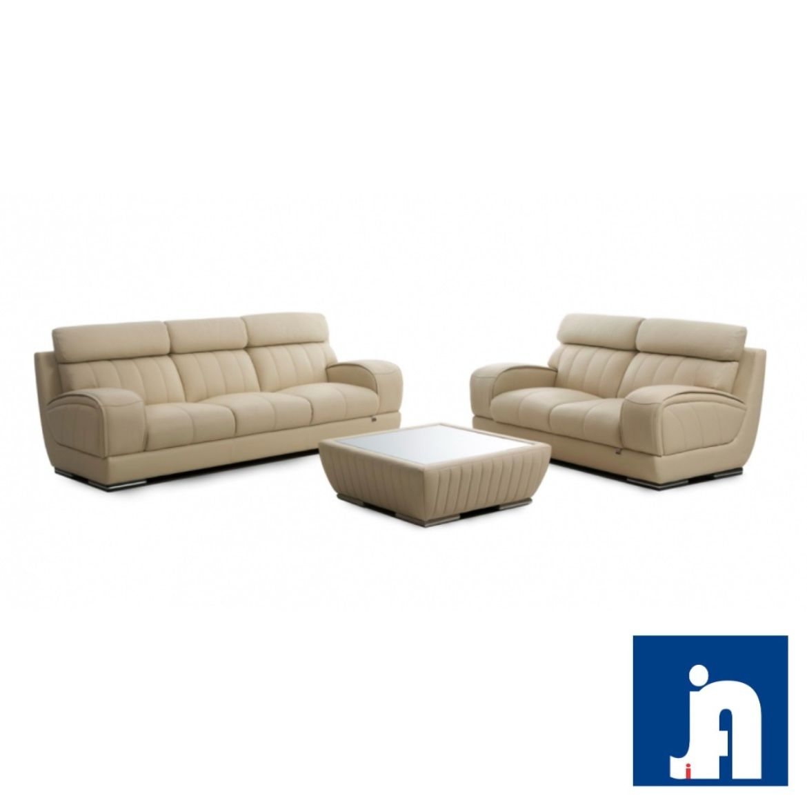 JIA 7029 - Thick Leather Sofa