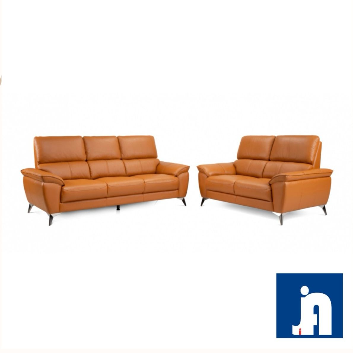 JIA 7068 - Thick Leather Sofa