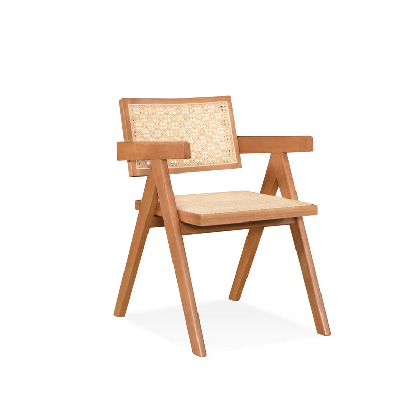 VELENTINA RATTAN DINING ARM CHAIR